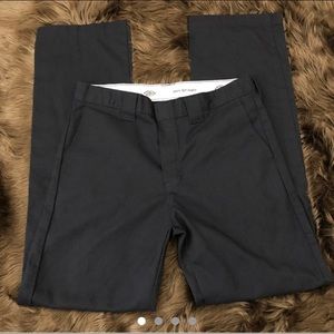 Dickies Black Slim Straight Pants